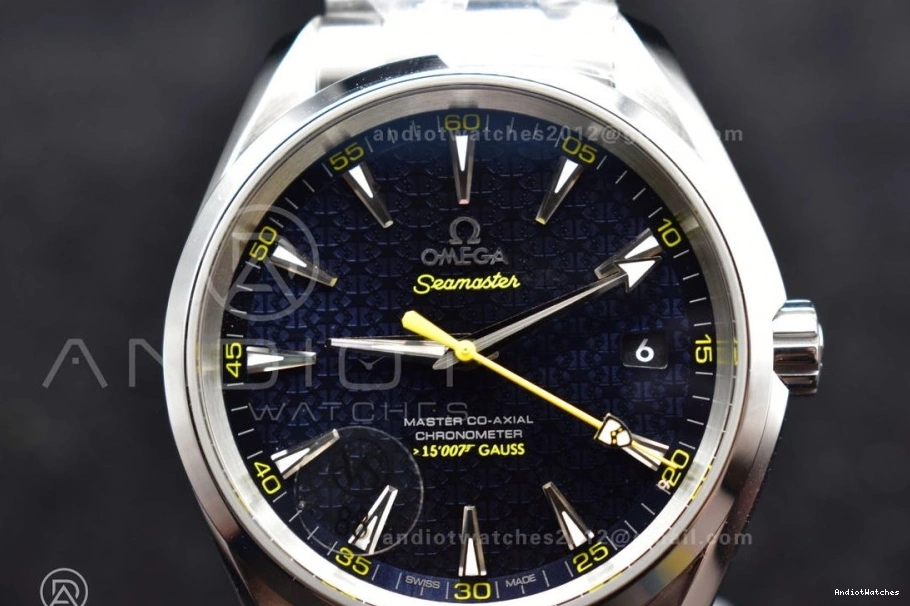 150M 503 Terra A Best Aqua On Edition 1:1 Dial SS SS Black VSF Bracelet Reliable 0813